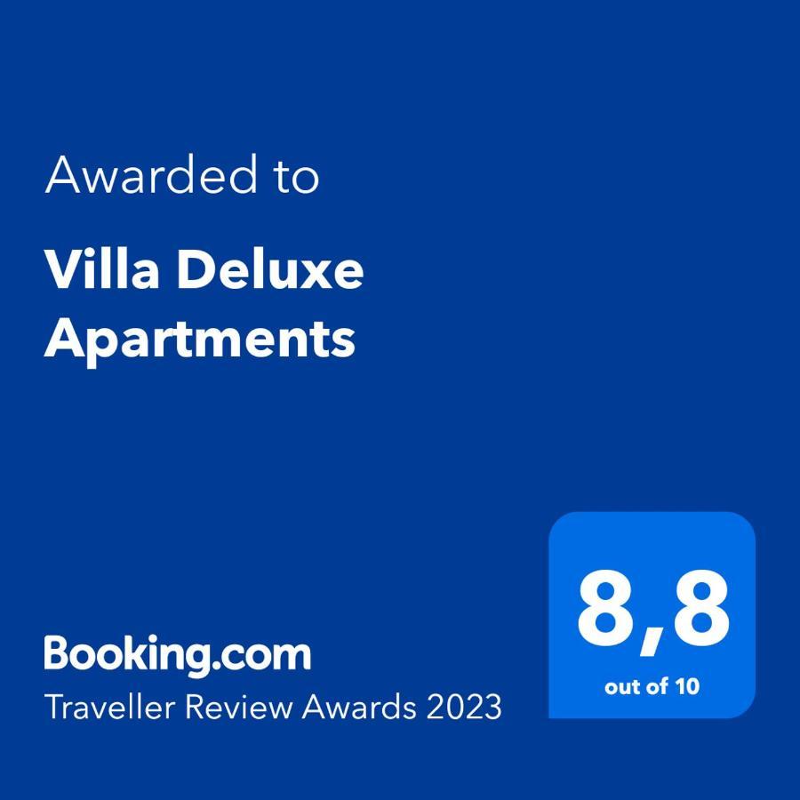 Villa Deluxe Apartments كارلوفي فاري المظهر الخارجي الصورة